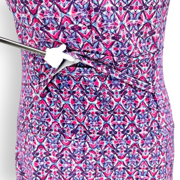 NUU MUU Roxie Ruu Athletic Dress w/ Pocket Sz XS Pink Purple Kaleidoscope USA - Picture 8 of 12